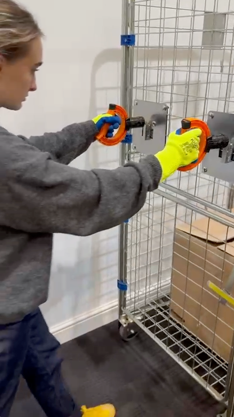 Safety of Roll cages in Retail  (also known as Roll Pallets/Roll Containers)