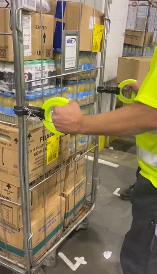 '60% drop in manual handling complaints'. Retail Roll Cages and iRoll Safety Handles