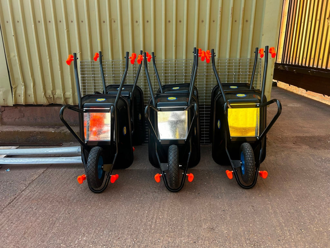 BMI Group Invests in Safer Manual Handling with the 2Tip Wheelbarrow from Safety Handles