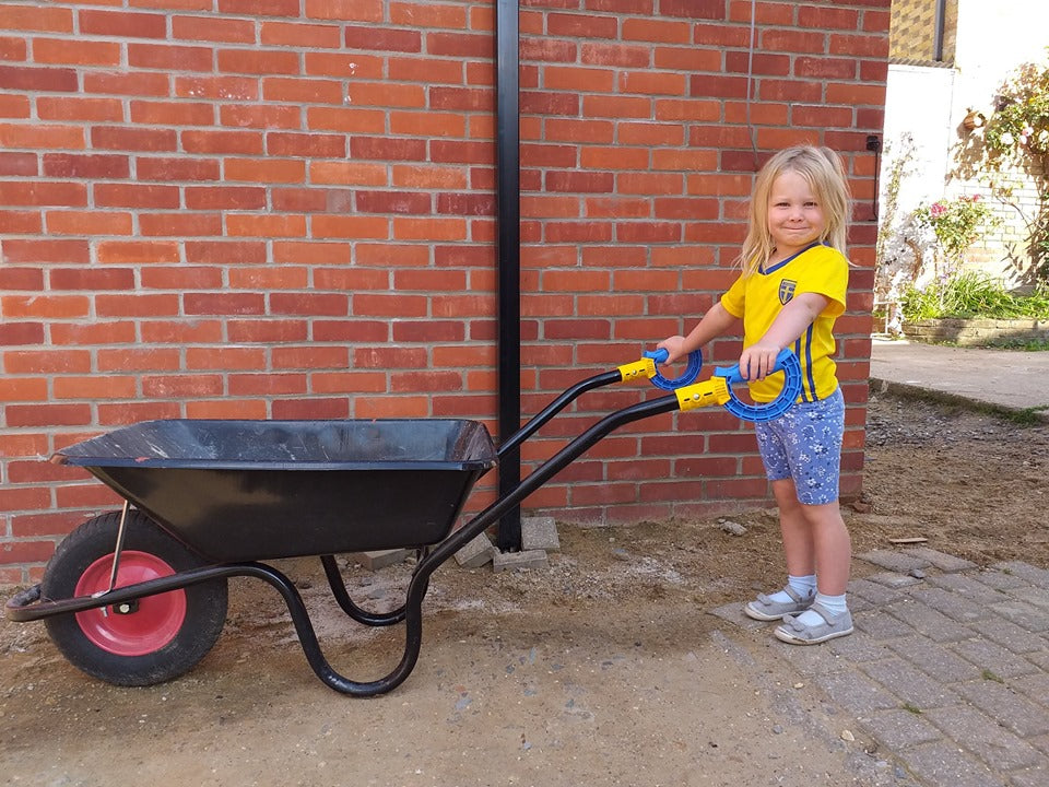 Multi coloured handles